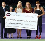 WTA Aces for Humanity Program Contributes $25,000 To USANA True Health Foundation