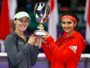 Hingis / Mirza Win BNP Paribas WTA Finals Singapore Doubles