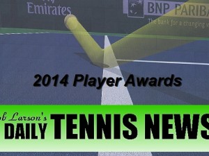 Daily Tennis News Looks Back at 2014 Player Awards