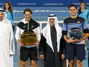 Rafael Nadal Wins His Third Mubadala World Tennis Championship
