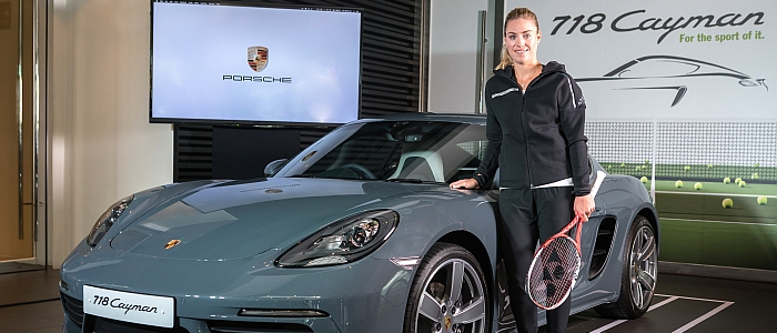 Angelique Kerber Porsche Tennis News